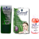 Platonik Normal Ciltler 24 Adet Kadın Yüz Sir Ağda Bandı