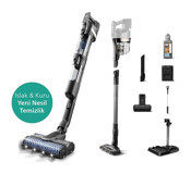 Philips Aqua Trio 9000 Serisi XW9463/11 Islak Kuru Kablosuz Şarjlı Dikey Süpürge Siyah