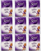 Sesu Spatulalı Kesilmiş 9x10 Adet Ağda Bezi