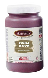Artebella Kahverengi 250 ml Guaj Boya
