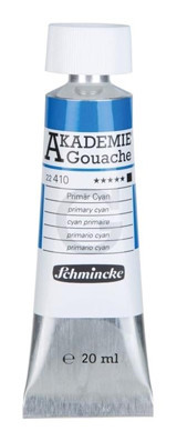 Schmincke Akademie 410 Tüp Primary Cyan 20 ml Guaj Boya