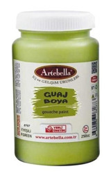 Artebella Fıstık Yeşili 250 ml Guaj Boya