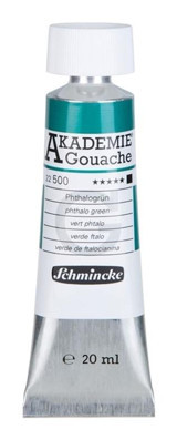 Schmincke Akademie 500 Tüp Phthalo Green 20 ml Guaj Boya