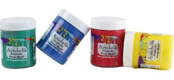 Artebella Çok Renkli 4x50 ml Guaj Boya Seti