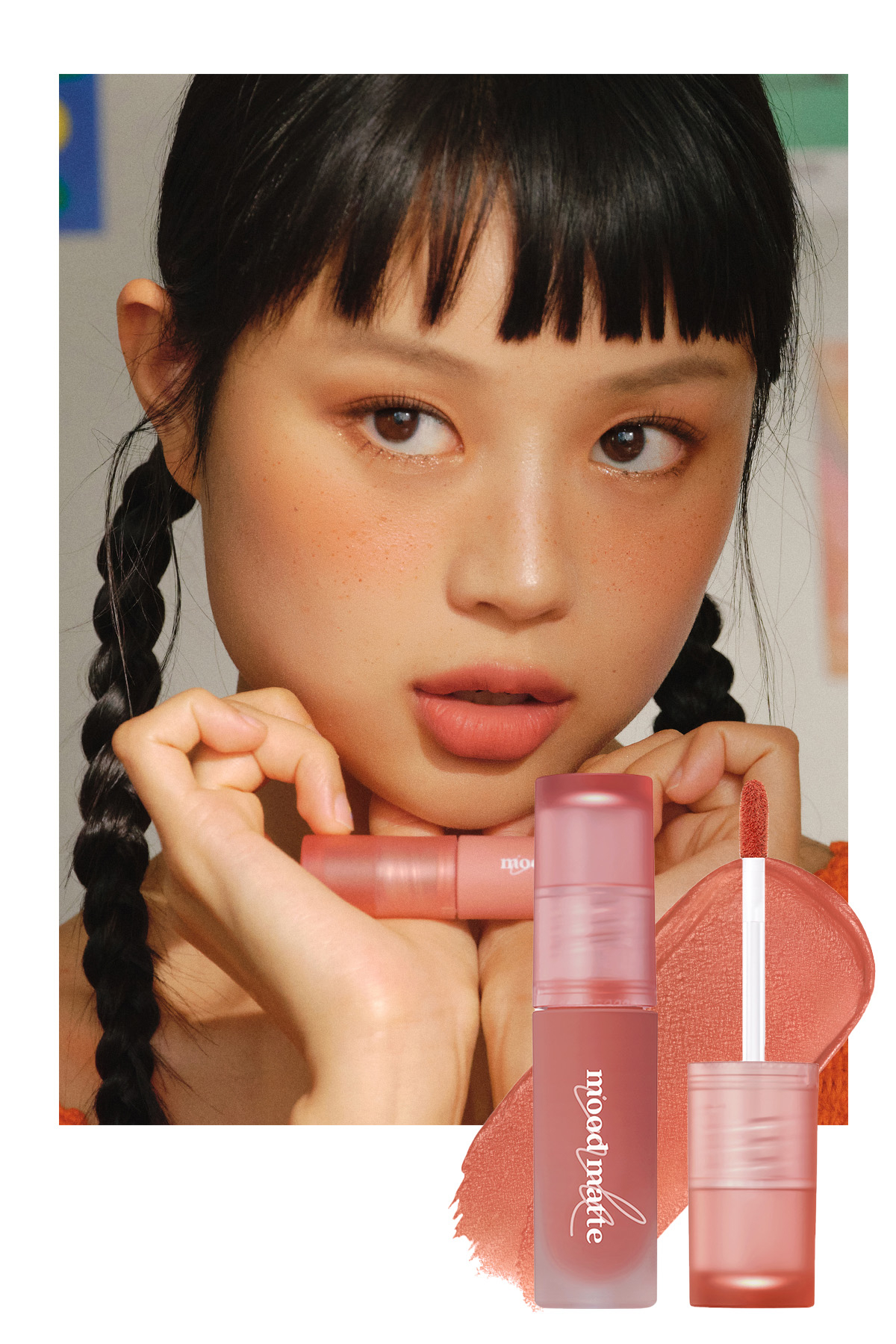Peripera Peripera Ink Mood Smoky Coral 08 Kalıcı Mat Likit Tint Ruj