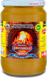 Bozkırlı Çavuşoğlu Odun Ateşinde Çifte Kavrulmuş Organik Kepeksiz Bozkır Tahin 600 gr
