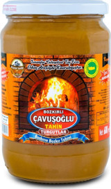 Bozkırlı Çavuşoğlu Odun Ateşinde Çifte Kavrulmuş Organik Kepekli Bozkır Tahin 600 gr