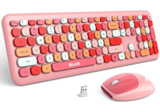 Studz M600 Kırmızı Kablosuz Klavye Mouse Seti