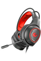 Rampage RM-K23 Mission USB Mikrofonlu Kablolu Kulak Üstü Kulaklık Siyah