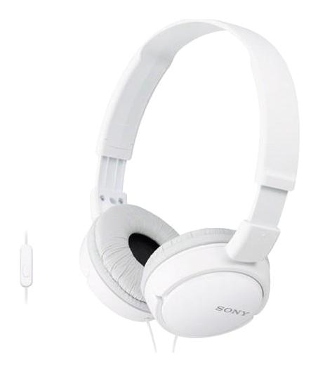 Sony MDR-ZX110AP 3.5 mm Mikrofonlu Kablolu Kulak Üstü Kulaklık Beyaz