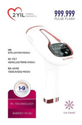 Torima BHRL-04 999999 Atımlı Yüz Koltuk Altı Tüm Vücut için IPL Lazer Epilasyon Aleti