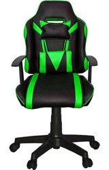 Türksit Range Ortopedik Suni Deri Oyuncu Koltuğu Yeşil