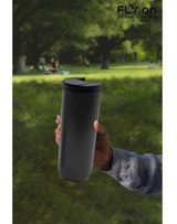 Flyon Look Metal 500 ml Outdoor Matara Termos Siyah