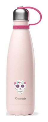 Qwetch QK9003 Paslanmaz Çelik 500 ml Outdoor Matara Termos Pembe