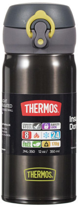 Thermos JNL350 Ultralight 198461 Paslanmaz Çelik 350 ml Outdoor Matara Termos Siyah