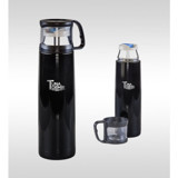 Bk Kişiye Özel 789 Paslanmaz Çelik 500 ml Outdoor Matara Termos Siyah
