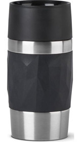 Tefal Travel Paslanmaz Çelik 350 ml Outdoor Matara Termos Siyah
