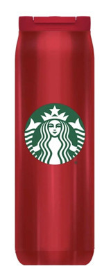 Starbucks Paslanmaz Çelik 473 ml Outdoor Matara Termos Kırmızı