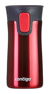 Contigo Pinnacle Paslanmaz Çelik 300 ml Outdoor Matara Termos Açık Kırmızı