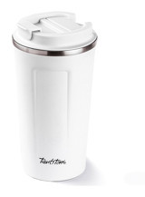 Tantitoni 001-01 Paslanmaz Çelik 500 ml Outdoor Bardak Termos Beyaz