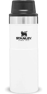 Stanley Trigger Action Paslanmaz Çelik 0.47 lt Outdoor Matara Termos Beyaz