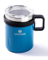 Tantitoni 024-01 Paslanmaz Çelik 350 ml Outdoor Bardak Termos Mavi