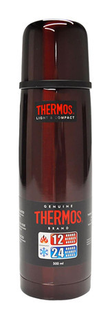 Thermos FBB-500 Light & Compact Paslanmaz Çelik 500 ml Outdoor Matara Termos Kırmızı