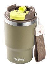 Tantitoni 050-01 Paslanmaz Çelik 480 ml Outdoor Bardak Termos Kahverengi