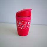 Tupperware Paslanmaz Çelik 360 ml Outdoor Bardak Termos Kırmızı