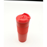 Flyon Look Çelik 500 ml Outdoor Bardak Termos Kırmızı