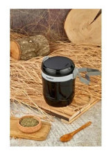 Cooker CKR 3146 Paslanmaz Çelik 1.2 lt Outdoor Yemek Termos Siyah