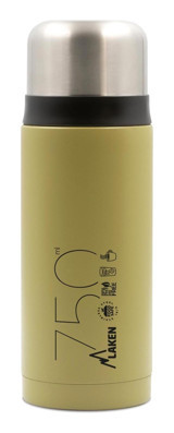 Laken Flask Paslanmaz Çelik 750 ml Outdoor Matara Termos Haki