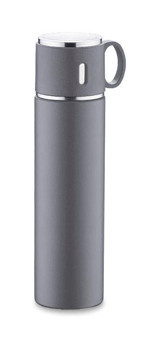Korkmaz Enjoy Paslanmaz Çelik 580 ml Outdoor Matara Termos Gri
