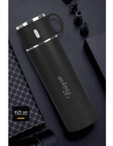 Flyon Look 1526 Paslanmaz Çelik 580 ml Outdoor Matara Termos Siyah