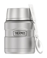 Thermos SK3000-101311 Stainless King Paslanmaz Çelik 470 ml Outdoor Yemek Termos Gri