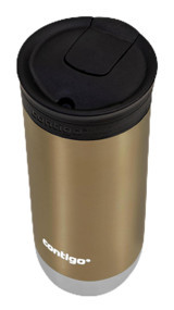 Contigo Huron 2.0 Paslanmaz Çelik 470 ml Outdoor Matara Termos Kahverengi