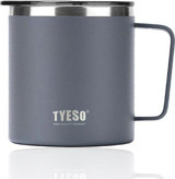 Tyeso Silviya Paslanmaz Çelik 400 ml Outdoor Bardak Termos Gri