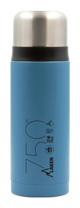 Laken LK1875A Paslanmaz Çelik 750 ml Outdoor Matara Termos Mavi