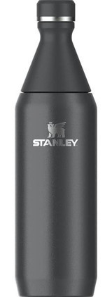 Stanley All Day Slim Paslanmaz Çelik 600 ml Outdoor Matara Termos Siyah