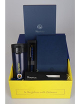 Dekomus Fenerbahçe Çelik 400 ml Matara Termos Lacivert