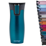 Contigo Westloop Paslanmaz Çelik 470 ml Outdoor Matara Termos Yeşil