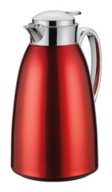 Cilio Venezia - 543940 Paslanmaz Çelik 1 lt Çaydanlık Termos Kırmızı