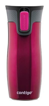 Contigo Westloop Paslanmaz Çelik 470 ml Outdoor Matara Termos Bordo