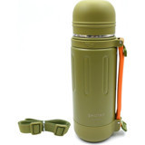 Shotay ST-8255 Paslanmaz Çelik 1.2 lt Outdoor Matara Termos Yeşil