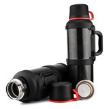 Okadi Paslanmaz Çelik 400 ml Outdoor Matara Termos Siyah