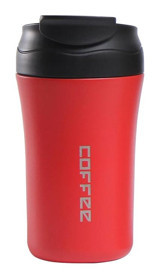 Tuomeng Paslanmaz Çelik 400 ml Outdoor Bardak Termos Kırmızı