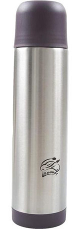 Cooker CKR 2002 Paslanmaz Çelik 750 ml Outdoor Matara Termos Gümüş - Siyah