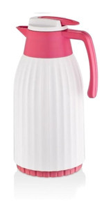 Penguen 7002 Cam 1.5 lt Çaydanlık Termos Pembe