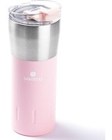 Tantitoni 024-01 Paslanmaz Çelik 500 ml Outdoor Matara Termos Pembe