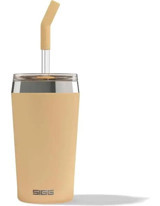 Sigg 6014.90 Helia Çelik 400 ml Pipetli Outdoor Bardak Termos Bej